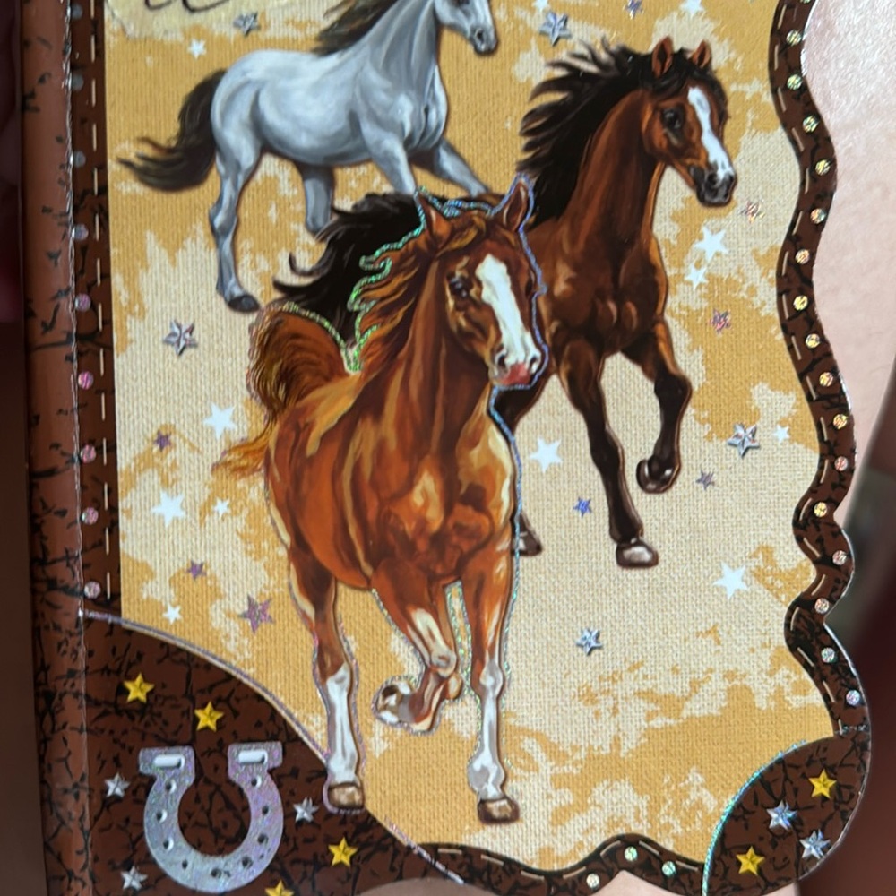 mini horse notebook